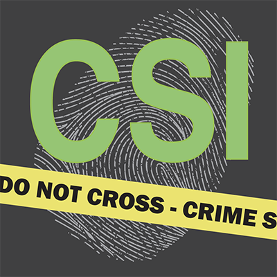 CSI: Crime Scene Investigation Glitch Logo Black Mug – Paramount Shop